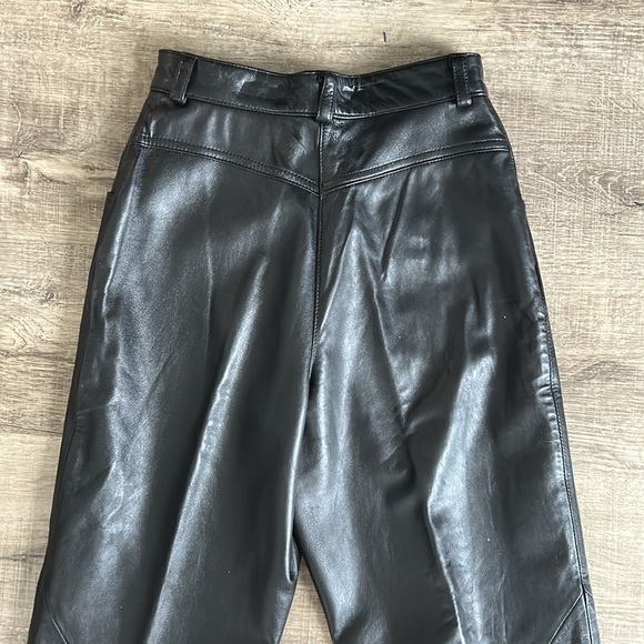 Vintage Leather Firenze Santa Barbara Pants - Picture 9 of 11